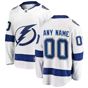 Tampa Bay Lightning Pelipaita Fanatics Branded Valkoinen Breakaway Tilpasset